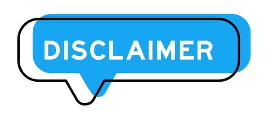 disclaimer